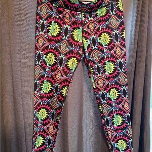 Fila Multicolor Geometric Print Leggings